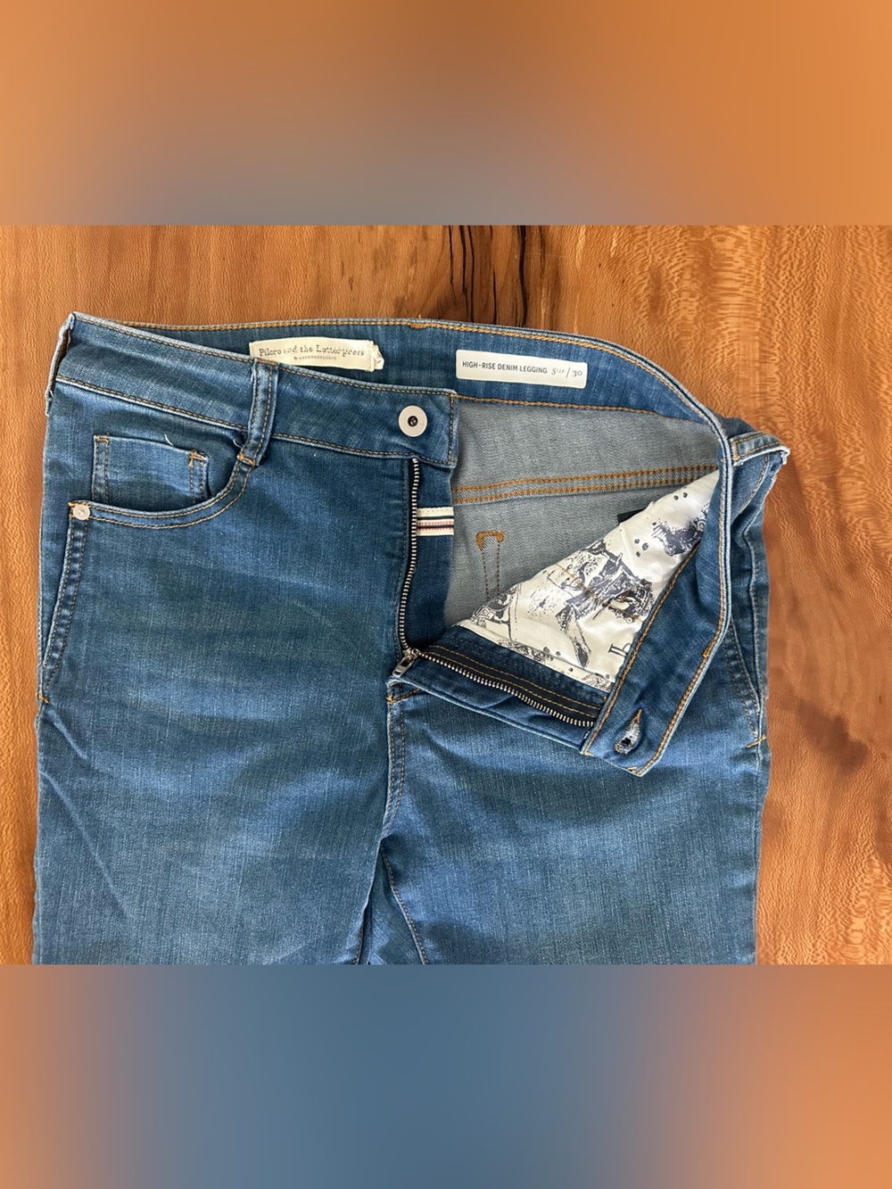 Anthropologie Pilcro and the Letterpress High-Rise
Denim Leggings Jeans |Size:30 - Picture 3 of 15